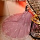 Customized Mauve Quinceanera Dress Off Shoulder Vestidos De 15 Anos Sweet 16 Birthday Pageant Party Ball Gown With Bow