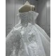 Customized Spaghetti Strap Vestido De Noiva Lace Appliques Ball Gown African Wedding Dresses