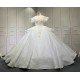 Detachable Sleeve Wedding Dress Plus Size Lace Up Bridal Gowns Luxury Wedding Dresses Custom Made