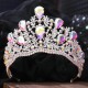 Diverse Elegant Crystal Crowns Rhinestone tiara Fashion Queen For Bridal Wedding Party Headpiece Hair Jewelry Accessories