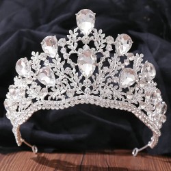 Diverse Elegant Crystal Crowns Rhinestone tiara Fashion Queen For Bridal Wedding Party Headpiece Hair Jewelry Accessories