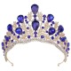 Diverse Elegant Crystal Crowns Rhinestone tiara Fashion Queen For Bridal Wedding Party Headpiece Hair Jewelry Accessories