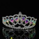 Elegant Fashion Wedding Tiara Crown Women Girls Luxury Bridal Rhinestone Diadem Headband Bride Hair Accessories Headdress Gifts