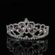 Elegant Fashion Wedding Tiara Crown Women Girls Luxury Bridal Rhinestone Diadem Headband Bride Hair Accessories Headdress Gifts