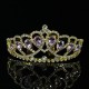 Elegant Fashion Wedding Tiara Crown Women Girls Luxury Bridal Rhinestone Diadem Headband Bride Hair Accessories Headdress Gifts