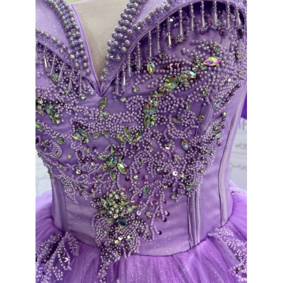 Exquisite Lilac Princess Quinceanera Dress 2024 Sweet 16 Sweetheart Ball Gown Vestidos De 15 Anos