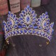 Fashion Baroque Luxury Crystal Bridal Crown Tiara Diadem Tiaras for Women Bride Wedding Rhinestone Hair Accessories Headpiece