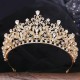 Fashion High Quality Crystal Crown Luxury Rhinestone Tiaras Bridal Wedding Birthday Party Dressing Jewelry Hair Accessories