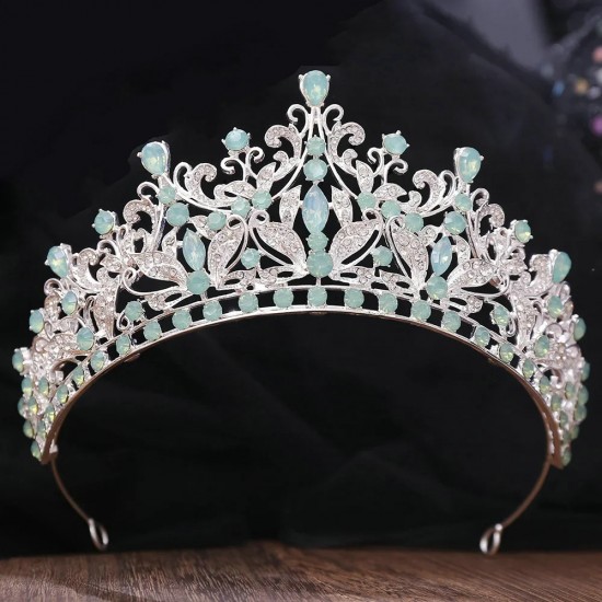 Fashion High Quality Crystal Crown Luxury Rhinestone Tiaras Bridal Wedding Birthday Party Dressing Jewelry Hair Accessories