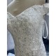 Fashion Off Shoulder Wedding Dresses 2024 Strapless Lace Appliques Mermaid Women Bridal Gowns