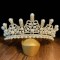 Fashion Pearl Crystal Tiaras And Crowns For Women Bride Party Rhinestone Prom Diadem Wedding Bridal Hair Accessories Jewelry