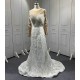 Lace Sleeveless Wedding Dress Two In One Mermaid Bride Dress Wedding Gowns robe de mariee