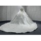 Long Sleeve High Neck Vestido De Novia Princess Bridal Gown Crystal Ball Gown Sequin Wedding Dresses