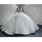 Long Sleeve Wedding Dress Pearl Bridal Gown Custom Made Black Girl Women Dress