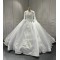 Long Sleeve Wedding Dresses Lace Appliques Ball Gown Bridal Gowns Wedding Gowns vestido de noiva