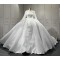 Long Sleeve Wedding Dresses Lace Appliques Bridal Gowns Ball Gown Sweep Train vestido de noiva