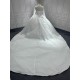 Long Sleeve Wedding Dresses Sequin Bridal Gowns Chapel Train Princess Gown Vestido De Noiva