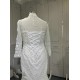 Long Sleeve Wedding Dresses Vestido De Noiva Sequin Customize Bridal Gown Plus Size