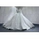 Long Sleeve Wedding Dresses White Lace Appliques Bridal Gown Ball Gown Bride Dress Vestido Noiva Praia 2024