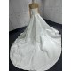 Long Sleeve Wedding dresses Lace up Crystal Bridal Gowns Two In One Vestidos de novia