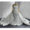 Long Sleeve Wedding dresses Lace up Crystal Bridal Gowns Two In One Vestidos de novia