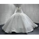 Long Sleeves Wedding Dresses Plus Size Halter Neck Applique Bridal Gowns Vestido De Novia