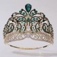 Luxury Big Crowns Miss Universe Diadem Rhinestone Tiara Pageant Full Circle Large Crown Bridal Wedding Party Hair Accessories