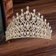 Luxury Bridal Crystal Crown Vintage Baroque Rhinestone Tiara Wedding Hair Accessories Priencess Headpiece Hair Jewelry