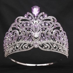 Luxury Bridal Tiara Hair Accessories Vintage Baroque Bride Wedding Crystal Crowns Marriage High Quality Jewelry Diadem