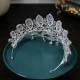 Luxury Bridal Tiara Rhinestone Crysta Wedding Crown Hair Accessories Women Bride Diadem Headdress Headband Party Headwear Jewelr