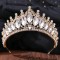 Luxury Crystal Crown Prom Fashion Rhinestone Crown For Women Bridal Wedding Headpieces Hair Accessories Jewelry Decoration