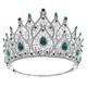 Luxury Crystal Large Crowns and Tiaras Headband for Women Princess Birthday Party Wedding Pageant Prom Bridal Hair Accessories