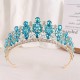 Luxury Rhinestone Bridal Tiaras Crown Baroque Crystal Pageant Prom Diadem Bride Headband Wedding Party Birthday Hair Accessories