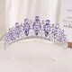 Luxury Rhinestone Bridal Tiaras Crown Baroque Crystal Pageant Prom Diadem Bride Headband Wedding Party Birthday Hair Accessories