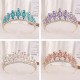 Luxury Rhinestone Bridal Tiaras Crown Baroque Crystal Pageant Prom Diadem Bride Headband Wedding Party Birthday Hair Accessories