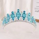 Luxury Rhinestone Bridal Tiaras Crown Baroque Crystal Pageant Prom Diadem Bride Headband Wedding Party Birthday Hair Accessories