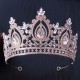 Luxury Rhinestone Geometric Bridal Tiara Crown Baroque Crystal Party Pageant Prom Diadem Bride Headband Wedding Hair Accessories