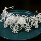 Luxury Rhinestone Pearl Wings Bridal Tiaras Crown Baroque Crystal Pageant Prom Diadem Bride Headbands Wedding Hair Accessories