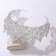 Luxury Silver Gold Color Crystal Crowns Fashion Bride Tiara Wedding High Quality Diadem Wedding Hair Jewelry Accessories