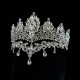 Luxury Wedding Hair Tiara Crystal Waterdrop Bridal Crown Diadem Tiaras Headband Hair Accessories Headpieces Dubai Head Jewelry