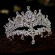 Luxury Wedding Hair Tiara Crystal Waterdrop Bridal Crown Diadem Tiaras Headband Hair Accessories Headpieces Dubai Head Jewelry