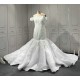 New Arrival Wedding Dresses Strapless Mermaid Bridal Gown Pearl Women Vestidos De Novia