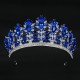 New Rhinestone Gold Color Tiaras And Crowns For Wedding Bride Party Crystal Diadems Head Ornaments Fashion Accessories Headdress