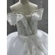 New Vestidos de noiva 2024 Ball Gown Wedding Dress Crystal Tulle Bridal Gowns vestidos de novia