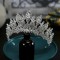 New Wedding Hair Tiara Crystal Rhinestone Luxury Fashion Bridal Crown Diadem Headband Hair Accessories Headdress Head Jewelry