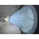 Off Shoulder Sky Blue Quinceanera Dress Sweetheart Neck Vestidos De 15 Anos Sweet 15 Prom Party Dresses With Bow