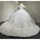 Off Shoulder Wedding Dresses 2024 Luxury Appliques Lace Bride Dresses Princess Wedding Gown