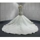 Off Shoulder Wedding Dresses 3D Flowers Bridal Dresses Strapless White Ivory Wedding Gowns