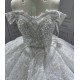 Off Shoulder Wedding Dresses Sequin Bridal Gowns robe de mariee Sweetheart Neck Bride Dresses vestido de novia