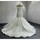 Off Shoulder Wedding Dresses Strapless Mermaid Bridal Dresses White Ivory Wedding Gowns 2025